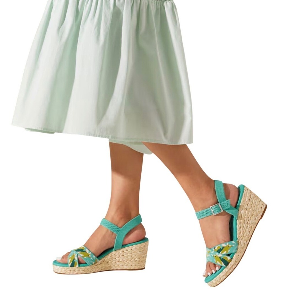 NWOB‎ Vivaia Sally Pro Round-toe Wedge Platform Sandals sz 42/US 10.5 Comfort